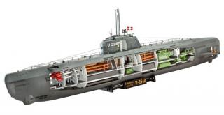 Revell Deutsches U-Boot Typ XXI mit Interieur 1:144 05078