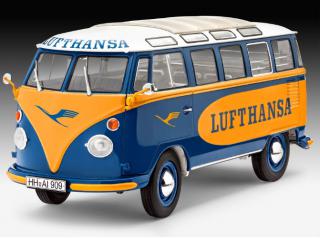 Revell VW T1 Samba Bus Lufthansa 1:24 07436