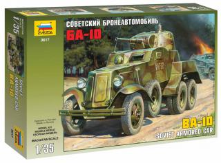 Zvezda Soviet Armored Car BA-10 1:35 3617