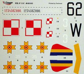 Mirage Hobby PZL P.11c Rumania AF 1:48 48103
