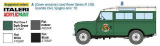 Italeri Land Rover III 109 Guardia Civil 1:35 6542