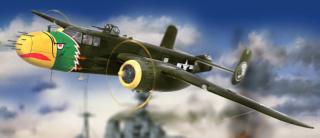HK Models letadlo B-25J Mitchell The Strafer 1:32 01E02
