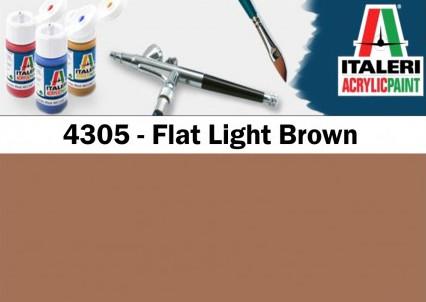 Italeri barva akryl 4305AP - Flat Light Brown 20ml VÝPRODEJ