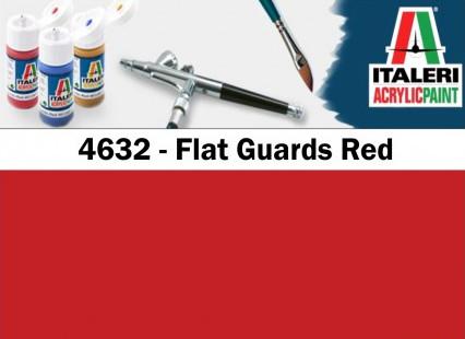 Italeri barva akryl 4632AP - Flat Guards Red 20ml VÝPRODEJ
