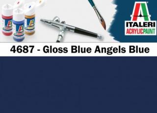 Italeri barva akryl 4687AP - Gloss (Blue Angels) Blue 20ml VÝPRODEJ