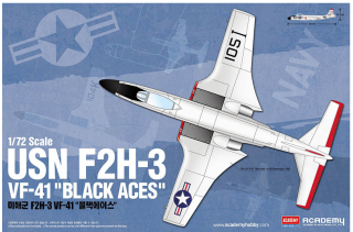 Academy F2H-3 Banshee VF-41 Black Aces 1:72 12548