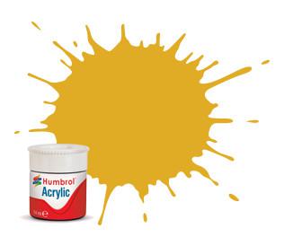 Humbrol barva akryl 16 Gold Metallic 14 ml AB0016