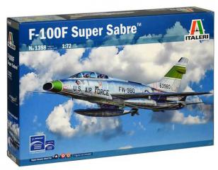 Italeri F-100F Super Sabre 1:72 1398