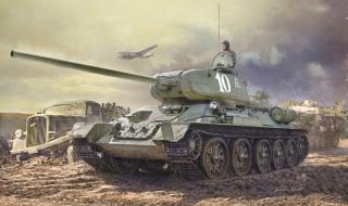 Italeri T34/85 Zavod 183 Mod. 1944 1:35 6545