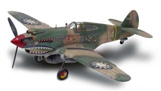 Revell letadlo P-40B Tiger Shark 1:48 85-5209