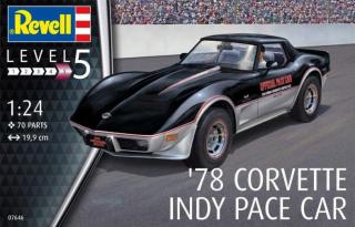 Revell 78 Corvette Indy Pace Car 1:24 07646
