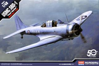 Academy letadlo USMC SBD-1 Pearl Harbor 1:48 12331
