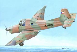Kovozávody Prostějov ZLET Z-37TM Turbo Military 1:72 KPM0146