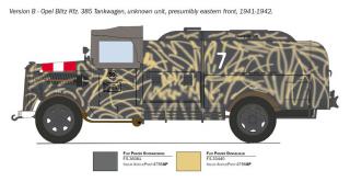 Italeri Opel Blitz Tankwagen Kfz. 385 - Battle of Britain 80th Anniversary 1:48 2808