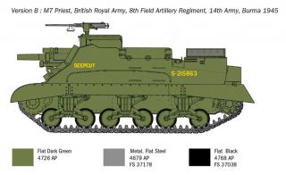 Italeri M7 Priest 1:35 6580