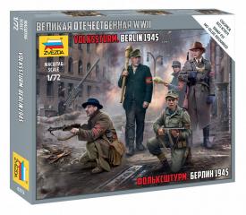 Zvezda figurky German Volkssturm 1:72 6272