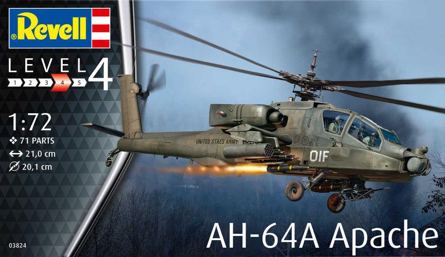 Revell AH-64A Apache 1:72 03824