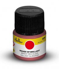 Heller akrylová barva Bright Red Gloss 019 12ml 9019